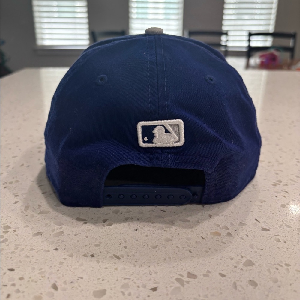 New Era Blue Brooklyn Dodgers Hat with White Logo (Jackie Robinson) day. - Picture 4 of 4